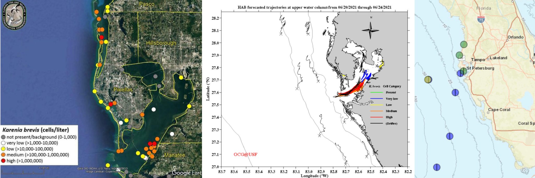 SECOORA Members Help Track Red Tide Bloom off West Coast of Florida ...