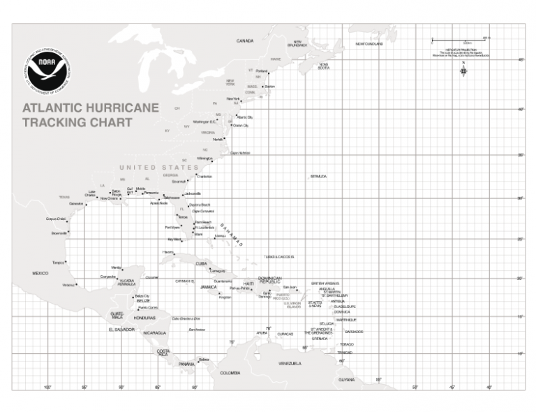 hurricane tracking chart SECOORA
